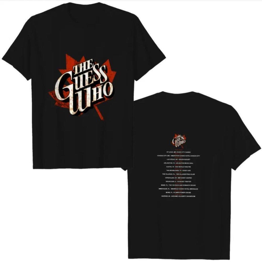 The Guess Who American Tour Dates T-Shirt  2 Sided